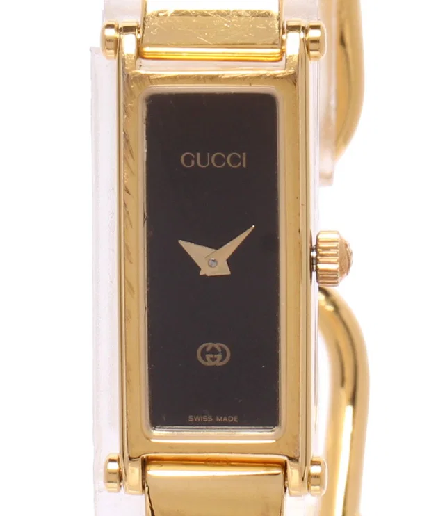 Gucci Watch Quartz Black in Black from The Reluxe