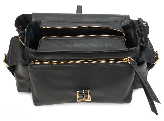 Prada Explore Shoulder Bag — Black Calfskin in Black Calfskin from HEWI, photo 2 of 2