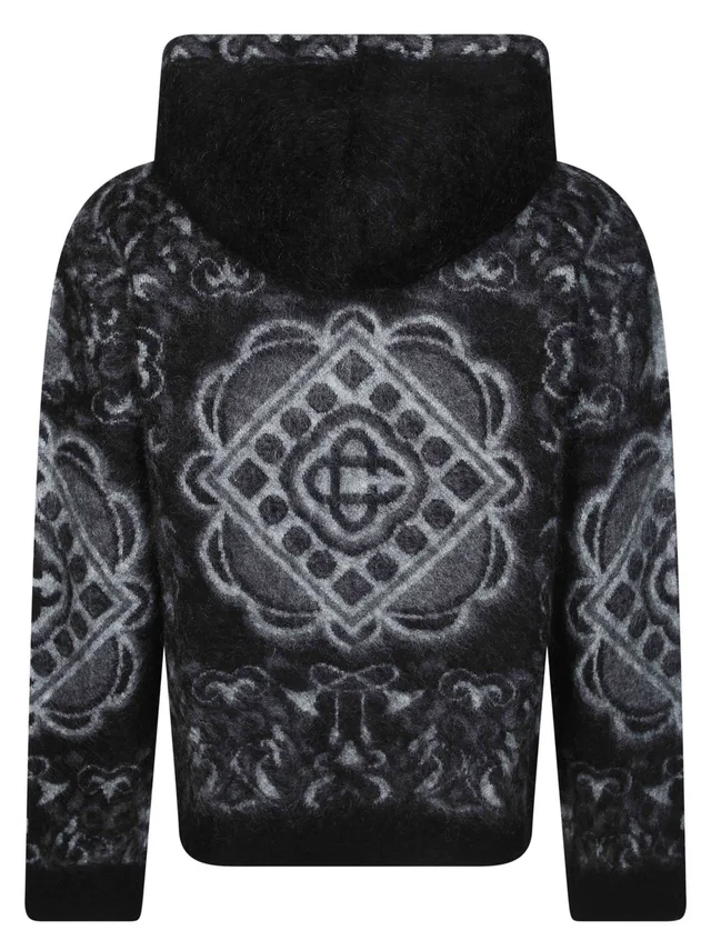 Casablanca Drawstring Zip-Up Hoodie, photo 2 of 3 from SENSER