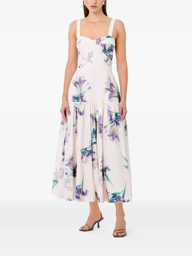 Nicholas Valeria dress - shadow floral, photo 2 of 2 from FARFETCH