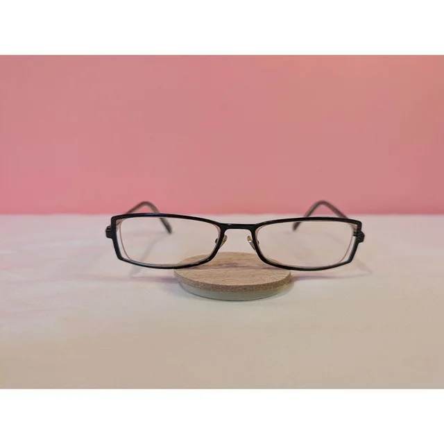 Versace Vintage Rectangular Metal Eyeglass Frame Black Made In Italy 1069 in black from Poshmark