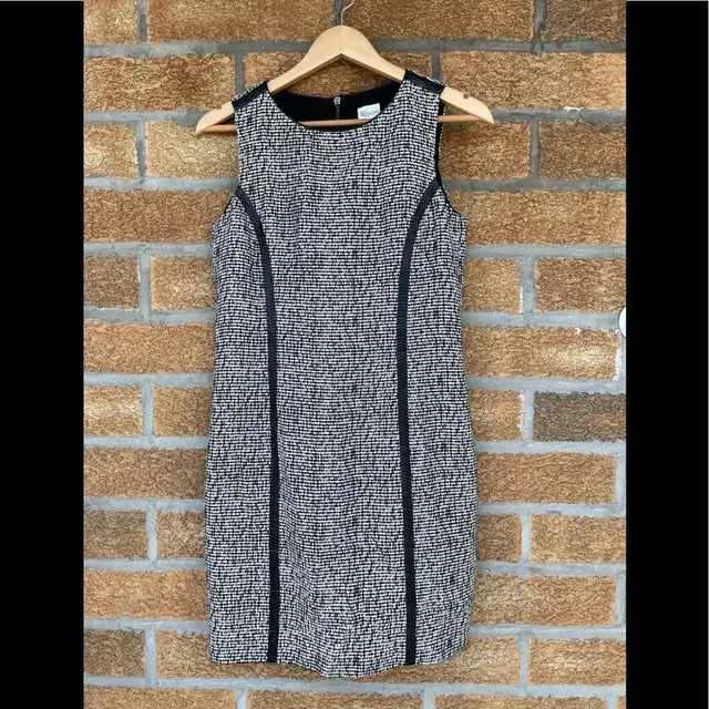 REDValentino Shift Dressmedium in black|gray Wool from Poshmark