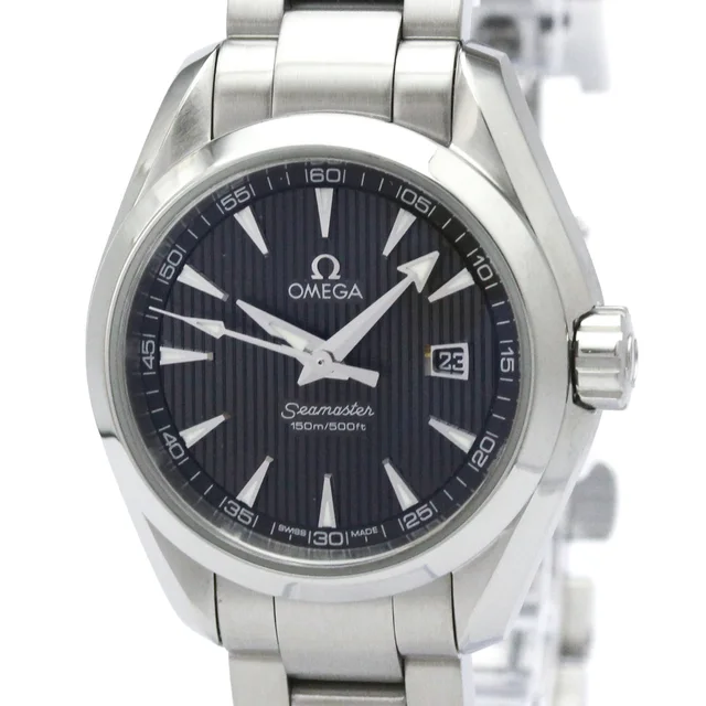 Omega Seamaster Aqua Terra Ladies Watch 231.10.30.61.06.001 Polished in Black from Elady