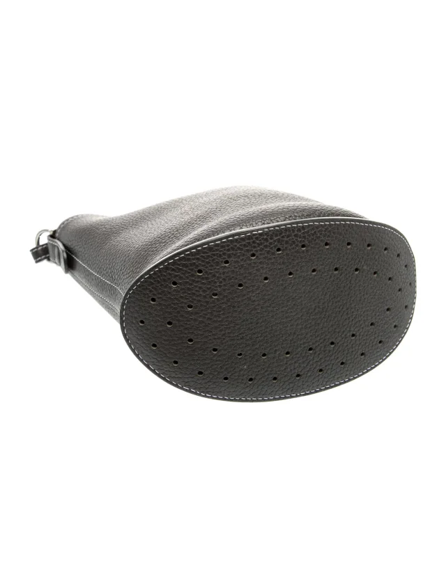 Delvaux Bucket Bag in gray Leather from The RealReal, photo 5 of 6