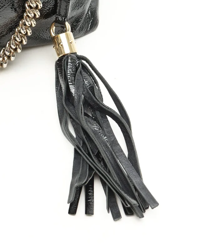Gucci Patent Soho Chain Tote Bag in Patent leather from A Retro Tale, photo 7 of 15