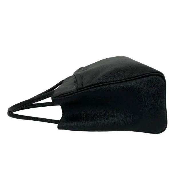Saint Laurent Leather Handbag in Black Leather from LuxUness, photo 5 of 10