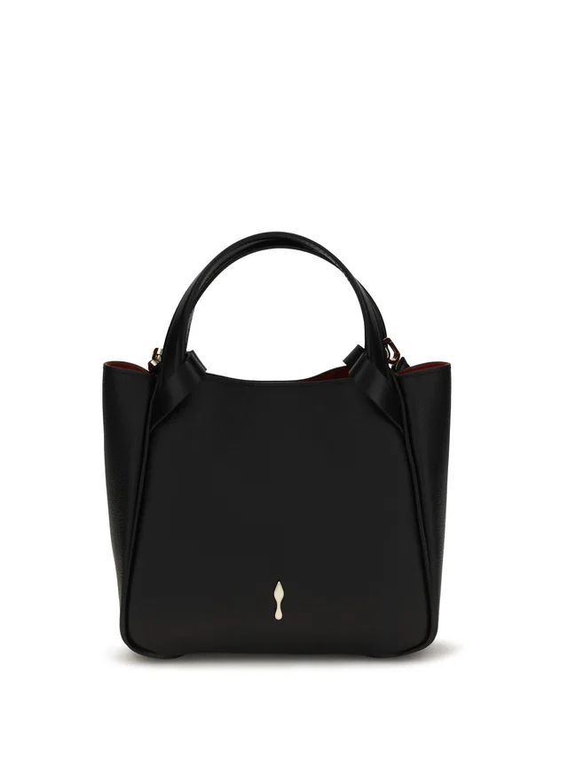 Christian Louboutin Shoulder Bag — Black Calf Leather in Black Calfskin from HEWI