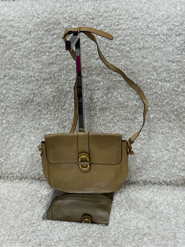Delvaux Shoulder Crossbody Bag Purse in neutral|brown from Poshmark