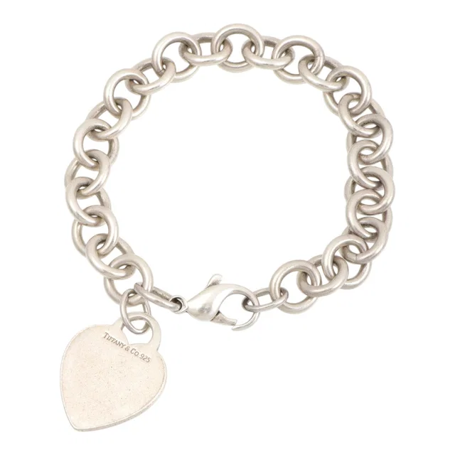 Tiffany & Co. SV925 Return to Heart Bracelet Silver in Silver from VINTAGE QOO TOKYO