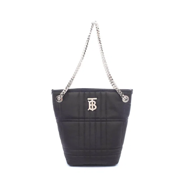 Burberry Small Lola Nylon Bucket Bag in Nylon from LuxUness