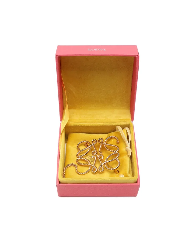 Loewe Anagram Rope Brooch from A Retro Tale, photo 2 of 2