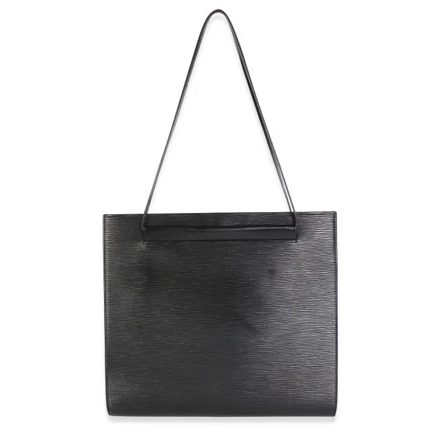 Louis Vuitton Epi Saint Tropez in Black Coated canvas from myGemma