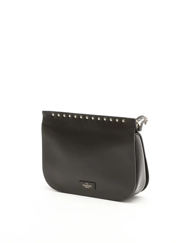 Valentino Garavani Rockstud Spike Flap Bag in Denim from A Retro Tale, photo 3 of 8