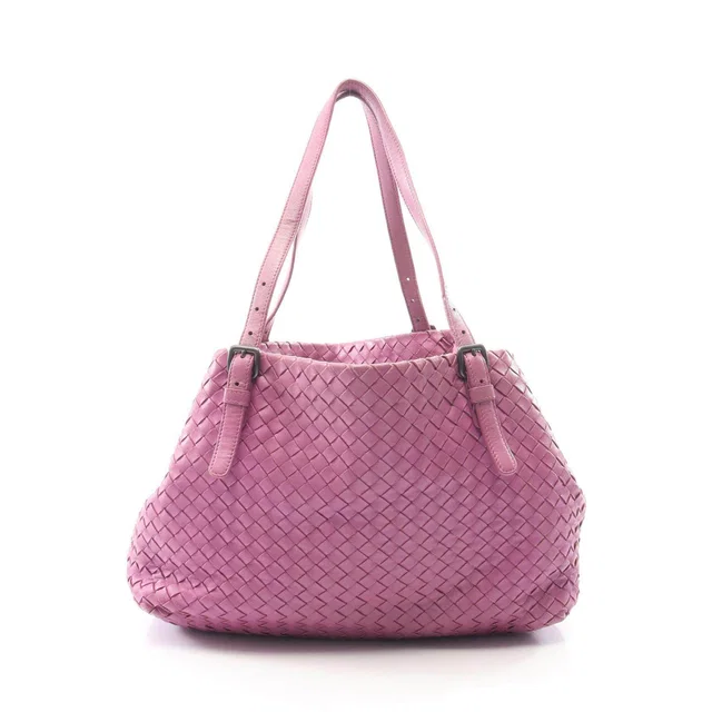 Bottega Veneta Intrecciato Leather Tote Bag in Woven leather from LuxUness