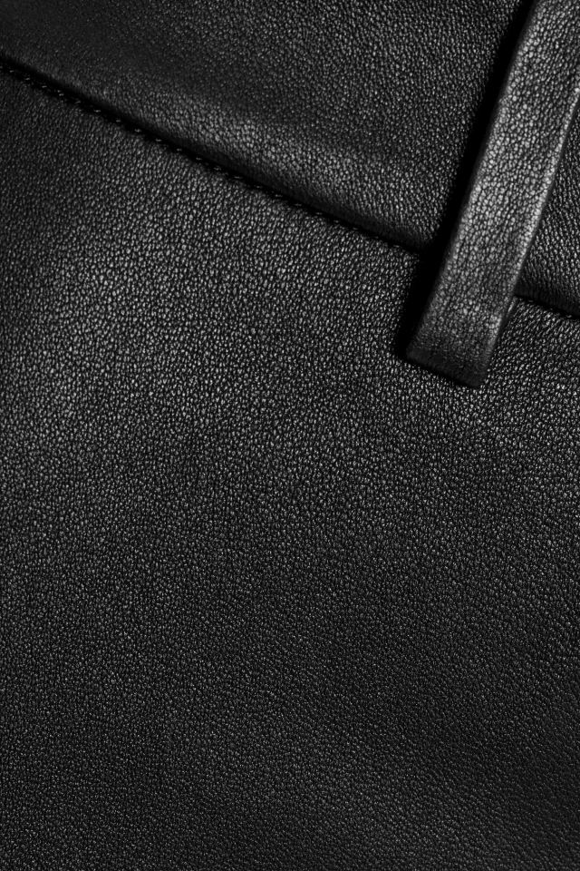 Theory Leather Flared Pants, photo 4 of 4 from THE OUTNET