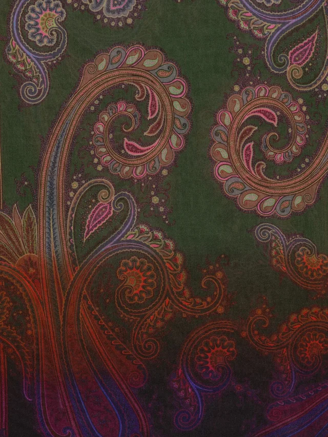 Etro paisley-print scarf, photo 3 of 3 from SENSER