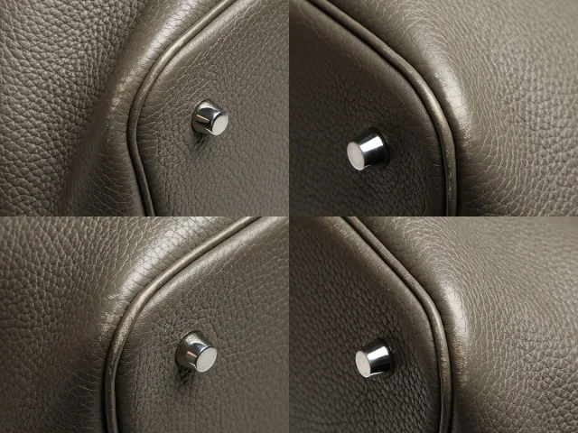 Hermès Etoupe Clémence Picotin 22 in Taupe Clemence leather from Ann's Fabulous Finds, photo 8 of 10