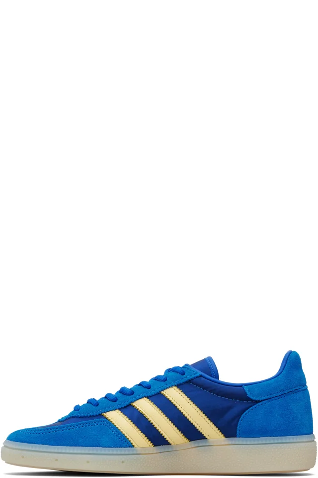 adidas Originals Navy Handball Spezial Sneakers, photo 3 of 5 from SSENSE