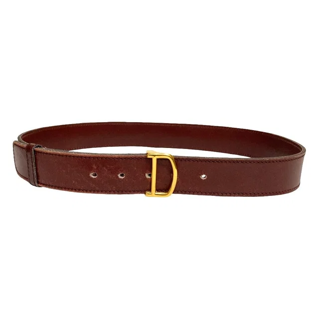 Cartier Must Line Leather Belt in Leather from LuxUness