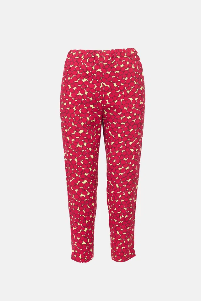 Marni Crepe Floral Tapered Leg Pant from VSP Consignment