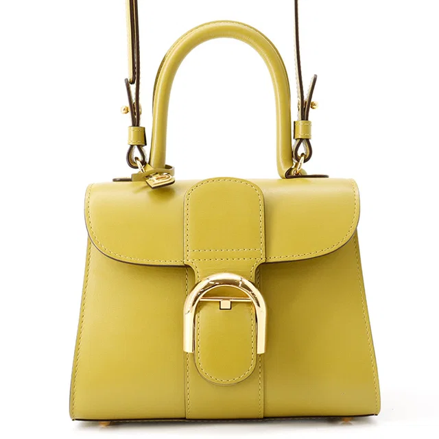 Delvaux Brillon KiwiAA0406AAM062ADO Box Calf LeatherLeather Size Mini in Box leather from GALLERY RARE