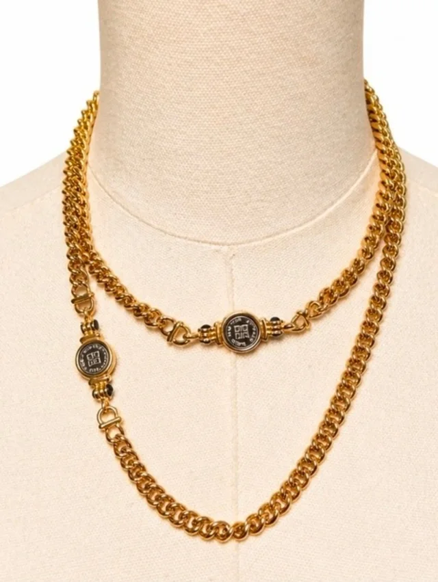 Givenchy 37" Statement Necklace in gold from Poshmark