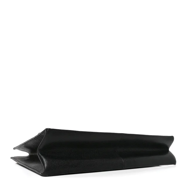 Chanel Caviar CC Tote Black in Black Caviar leather from FASHIONPHILE, photo 4 of 10