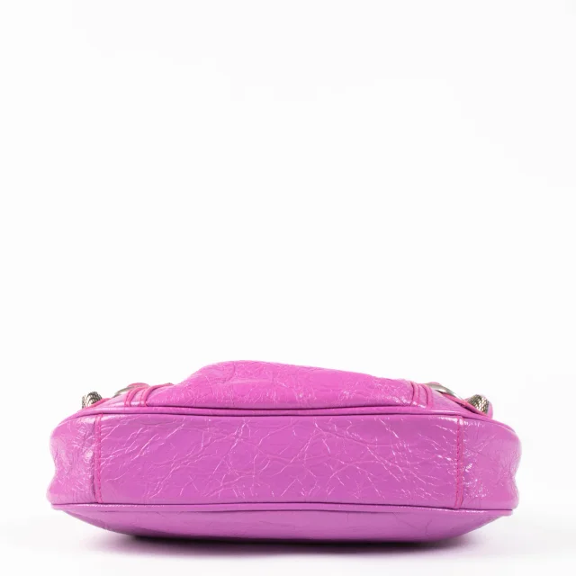 Balenciaga Lipstick Pink Le Cagole Mini Bag with Chain in Pink Leather from Labellov, photo 5 of 5
