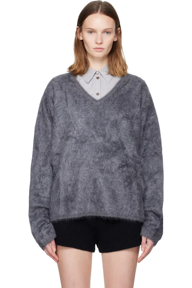 LISA YANG Black Margareta Sweater, image 1 of 1 from SSENSE