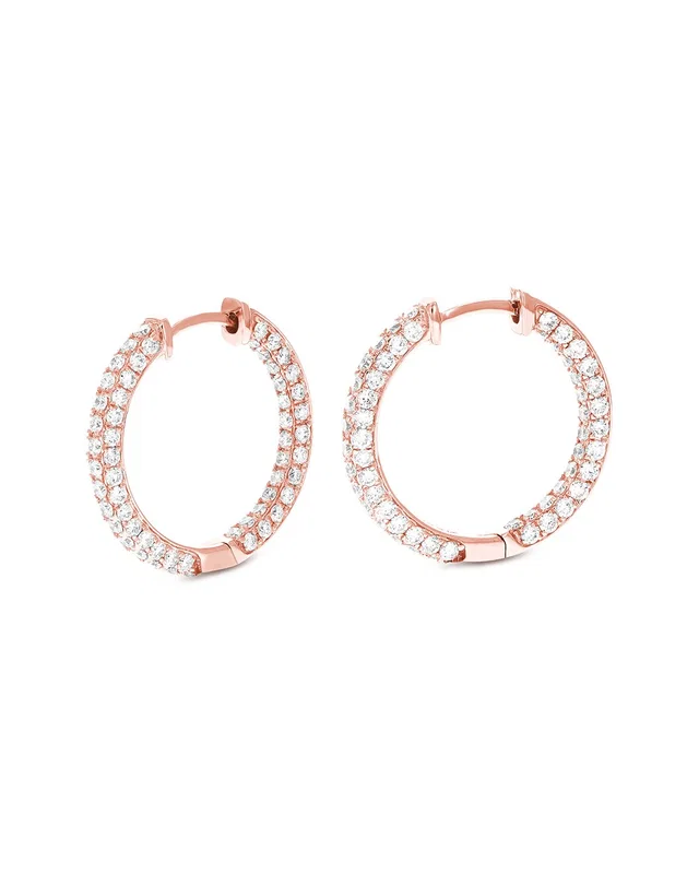 Amairah Silver 2.00 ct. tw. Lab-Grown Diamond Earrings in Metallic, image 1 of 1 from Rue La La