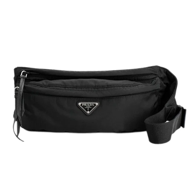 Prada Belt Bag Black in Black from The Reluxe