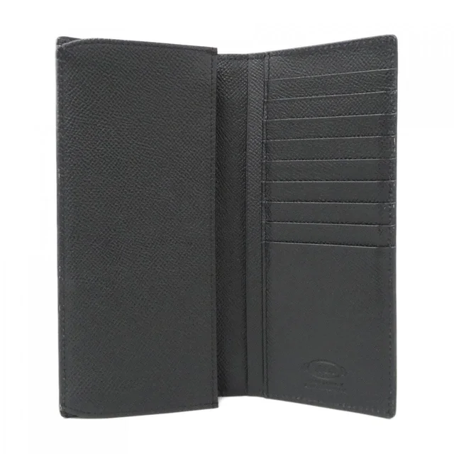Tod's MTSYB7300UGAB999 Wallet in BLACK / SILVER metal fittings calf from KOMEHYO, photo 5 of 8