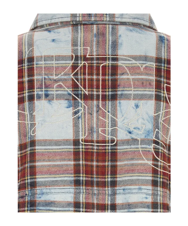 PURPLE BRAND Check Print Shirt, photo 3 of 7 from SENSER