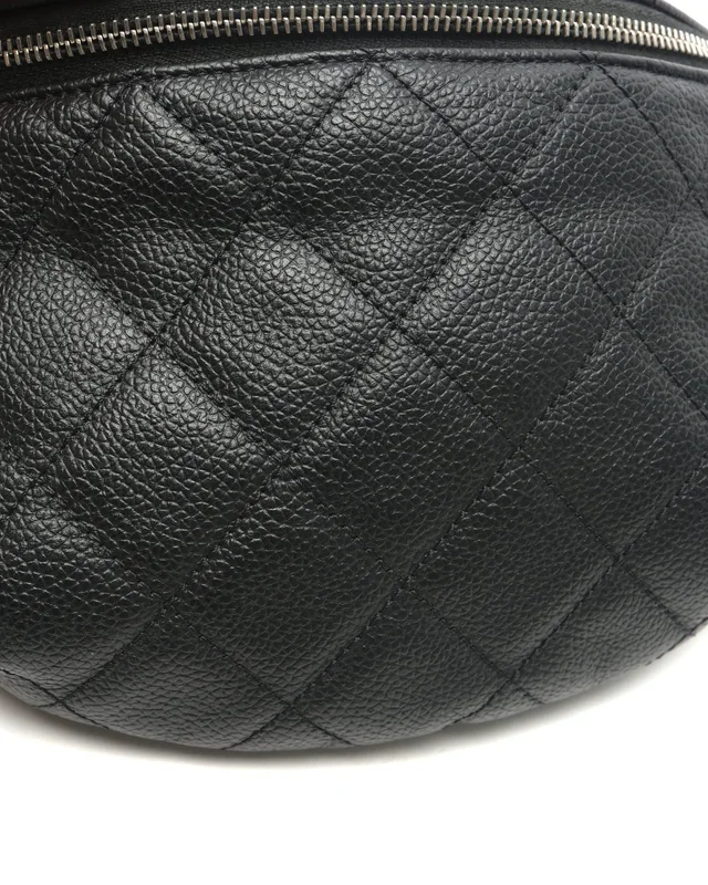 Chanel Caviar Waist Belt Bag in Caviar leather from A Retro Tale, photo 6 of 12