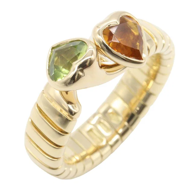 Bvlgari Tubogas Spiga Au750 Ring from LuxUness