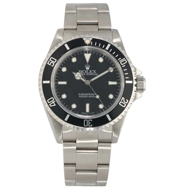 Rolex Submariner 14060 40mm Stainless Steel Watch from H&T