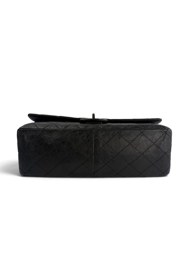Chanel Black Reissue Double Flap in Black Calfskin from Season 2 Consign, photo 6 of 11