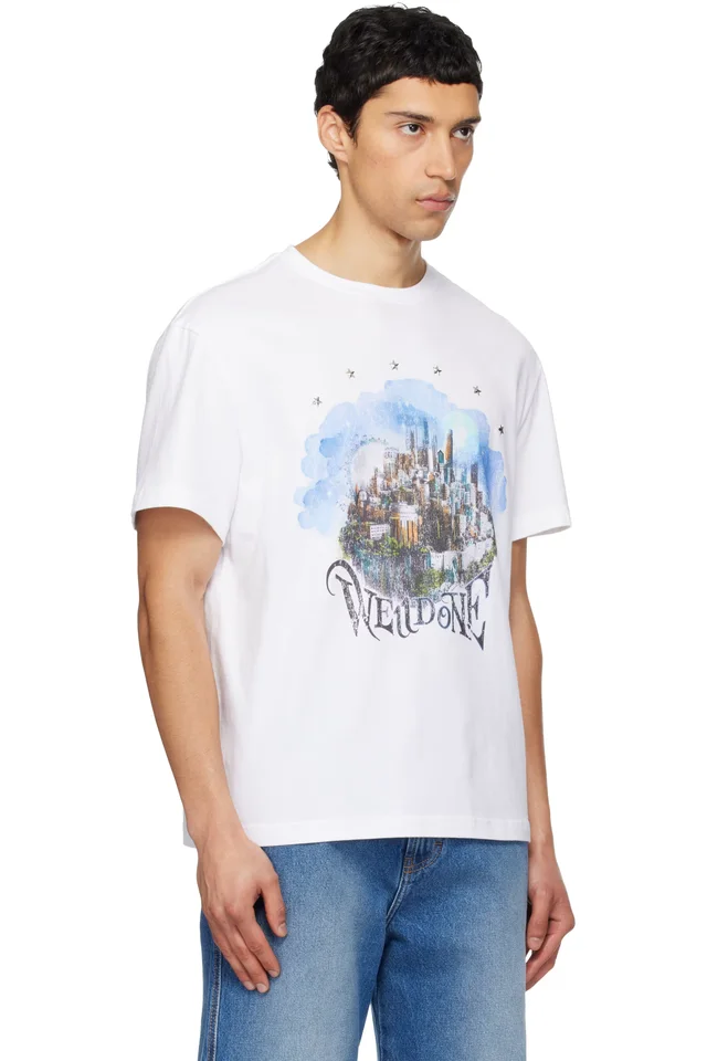 We11done White City Regular Fit T-shirt, photo 2 of 4 from SSENSE