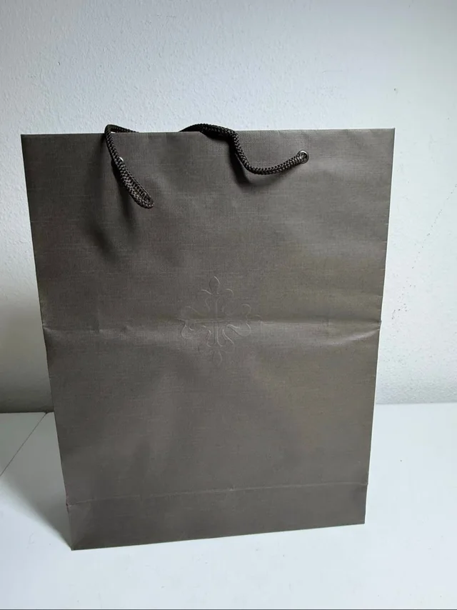 Patek Philippe Brown Luxury Gift Shopping Bag Paper Bag 11″ X 14.5″ in brown|red from Poshmark