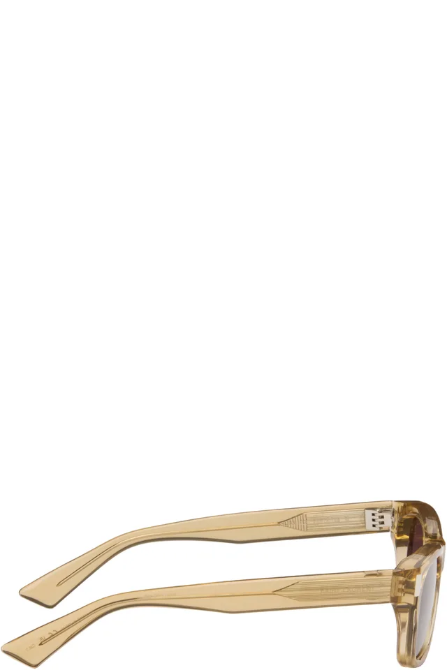 Saint Laurent Beige SL 83 Sunglasses, photo 2 of 2 from SSENSE