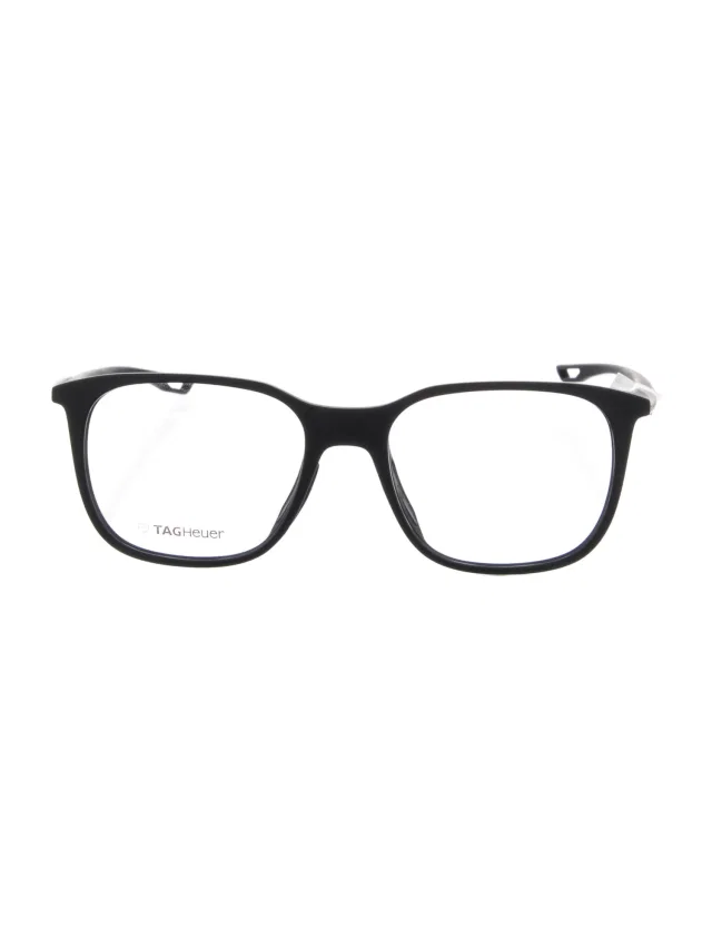 TAG Heuer Square Eyeglasses in blue from The RealReal