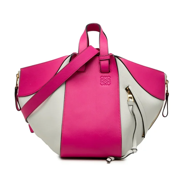 Loewe Small Bicolor Calfskin Hammock Bag in pink Calfskin from Poshmark, photo 1 of 1