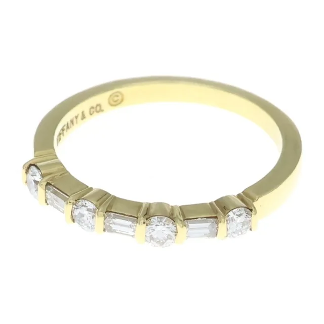 Tiffany & Co. Forever Band Embrace Diamond Ring Yellow Gold in Yellow from The Reluxe