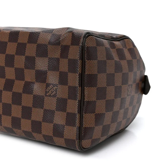 Louis Vuitton Damier Ebene Speedy 25 in Brown Canvas from FASHIONPHILE, photo 8 of 8