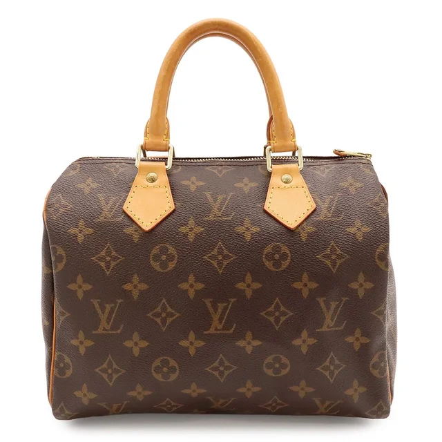 Louis Vuitton Monogram Speedy 25 Mini Boston Bag in Coated canvas from The Reluxe