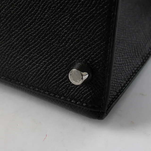 Hermès Kelly 28 Black Epsom PHW in Black Epsom leather from Labellov, photo 8 of 11