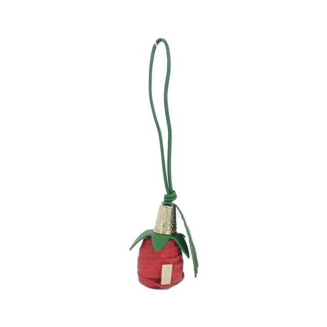 Dior Bag Charm Keychain & Charms Red in Red from The Reluxe