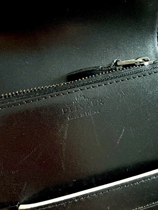 Delvaux Madame Black Leather Card Holder Wallet in black Leather from Poshmark, photo 5 of 11
