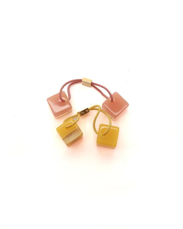 LV Sparks Hair Ties in Resin from A Retro Tale, photo 2 of 3