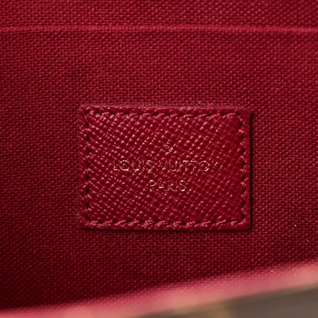 Louis Vuitton Monogram Pochette Felicie Chain Wallet Fuchsia in Pink Coated canvas from FASHIONPHILE, photo 7 of 10